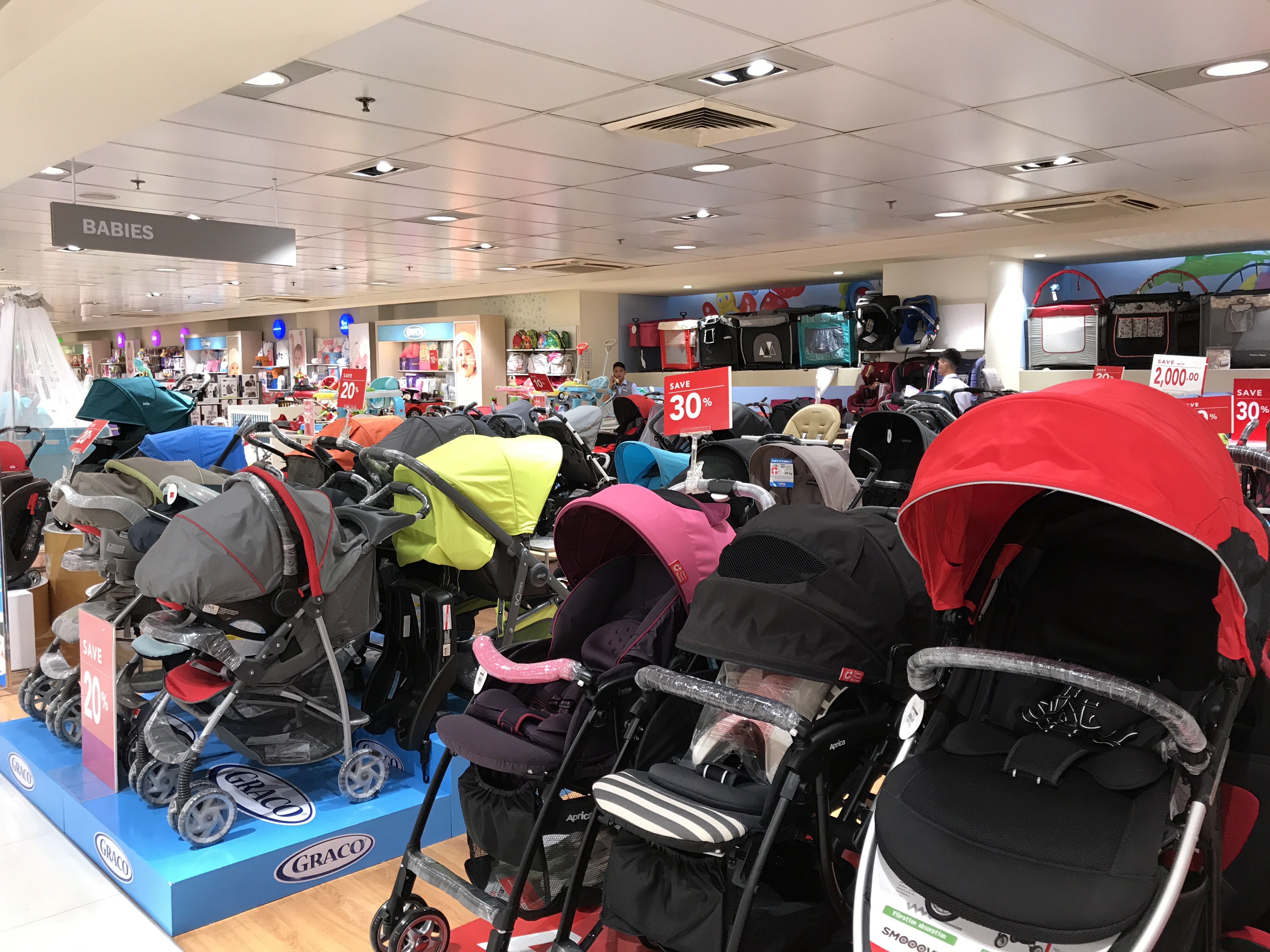 stroller price at sm department store